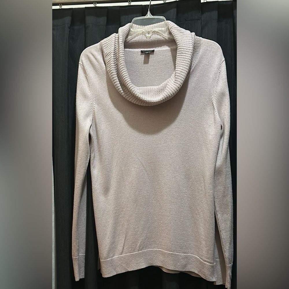 Ann Taylor cowl neck sweater size L